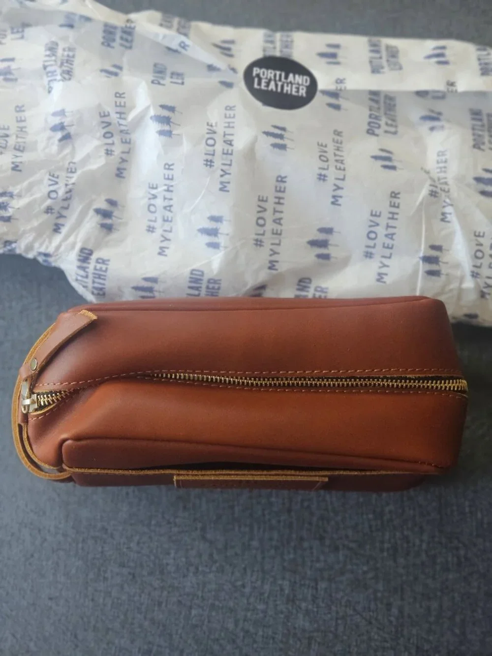 Deluxe Dopp Kit - Honey Toiletry Bag